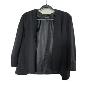 Black Label by Evan-Picone Black Blazer Size 14